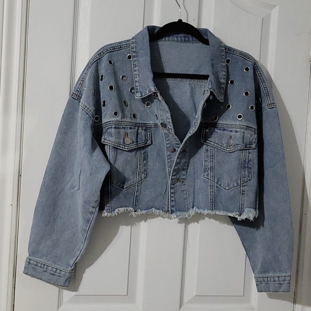 Frayed Jean jacket